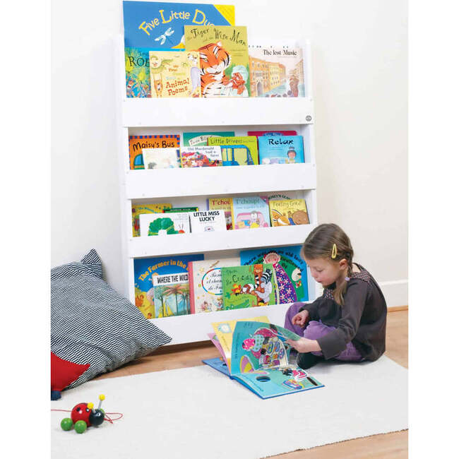 Bookcase Plain White (No letters)  FSC100% - Bookcases - 2