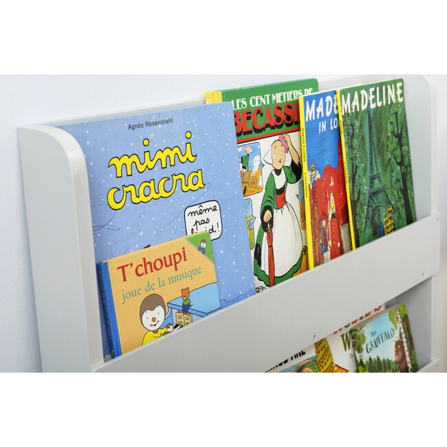 Bookcase Plain -Grey (No letters)  FSC100% - Bookcases - 3