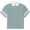 Woven Play Polo in Mist - T-Shirts - 1 - thumbnail