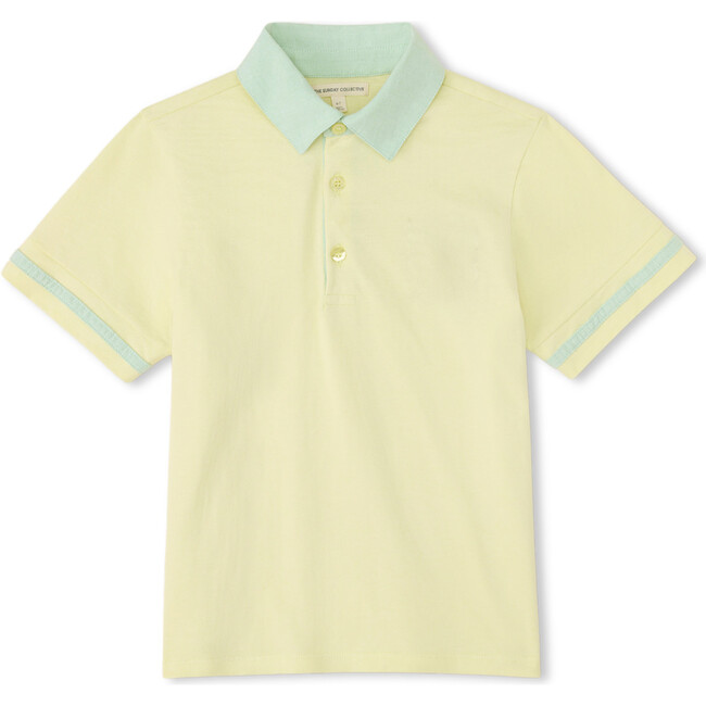 Organic Play Polo in Citrus