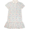 Organic Play Polo Dress in Fairway Print - Dresses - 1 - thumbnail