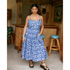 Women's Verona Dress, Maritime Blue/Off White Multi - Dresses - 2