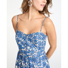 Women's Verona Dress, Maritime Blue/Off White Multi - Dresses - 4