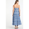 Women's Verona Dress, Maritime Blue/Off White Multi - Dresses - 5