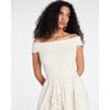 Women's Tilden Dress, Cream - Dresses - 4