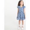 Mini Maribel Dress, Maritime Blue/Off White Multi - Dresses - 2