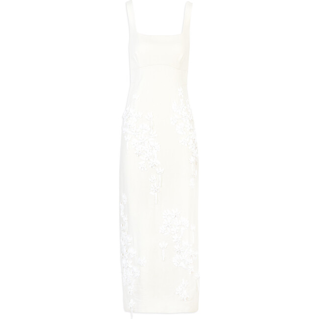 Women's Merritt Dress, Cream/White