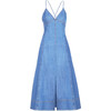 Women's Hendrix Dress, Medium Indigo Blue - Dresses - 1 - thumbnail