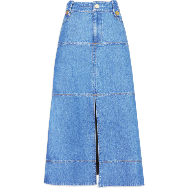 Women's Hudie Skirt, Medium Indigo Blue