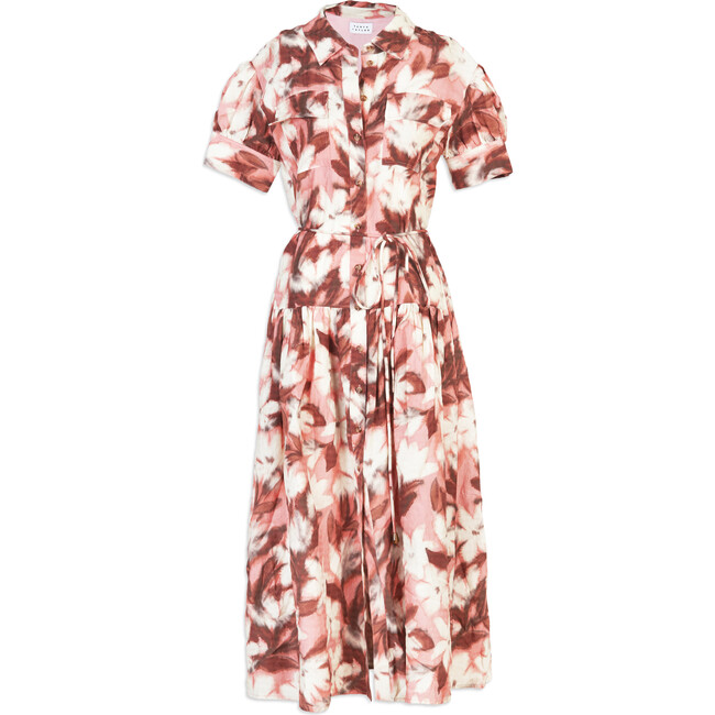 Women's Carrington Dress, Geranium Pink Multi