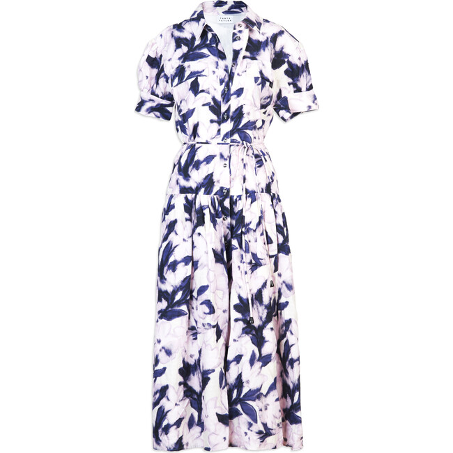 Women's Carrington Dress, Lilac/Off White Multi