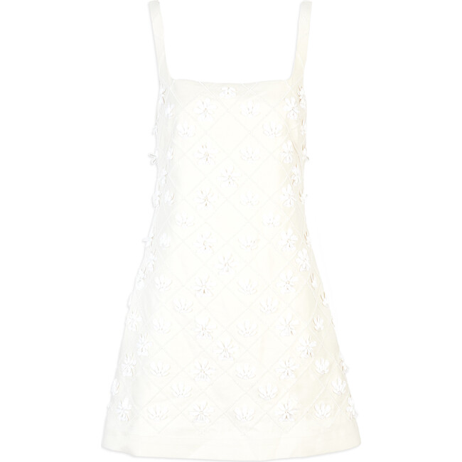 Women's Barton Dress, Cream/White