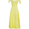 Women's Ashland Dress, Lime - Dresses - 1 - thumbnail