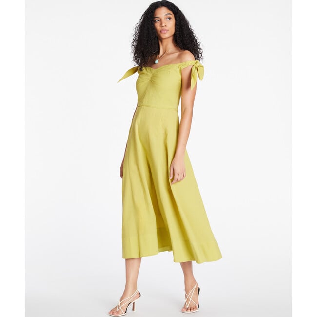 Women's Ashland Dress, Lime - Dresses - 2