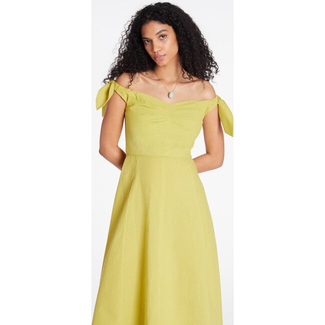 Women's Ashland Dress, Lime - Dresses - 3