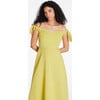 Women's Ashland Dress, Lime - Dresses - 3