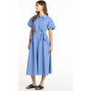 Women's Elza Dress, Medium Oxford Blue - Dresses - 2