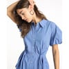 Women's Elza Dress, Medium Oxford Blue - Dresses - 3