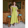 Women's Ashland Dress, Lime - Dresses - 6