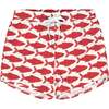 Red Fish Board Short - Swim Trunks - 1 - thumbnail