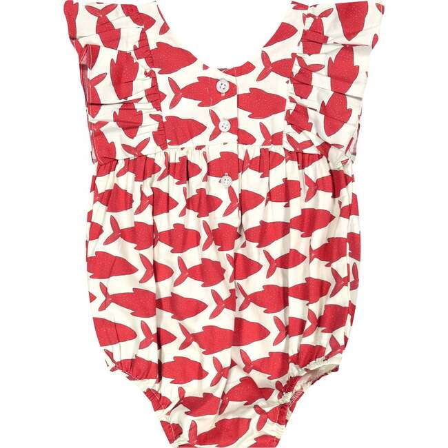 Red Fish Bubble - Onesies - 2