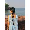 Women's Winslow Tie Strap Dress, Cornflower Blue - Dresses - 3