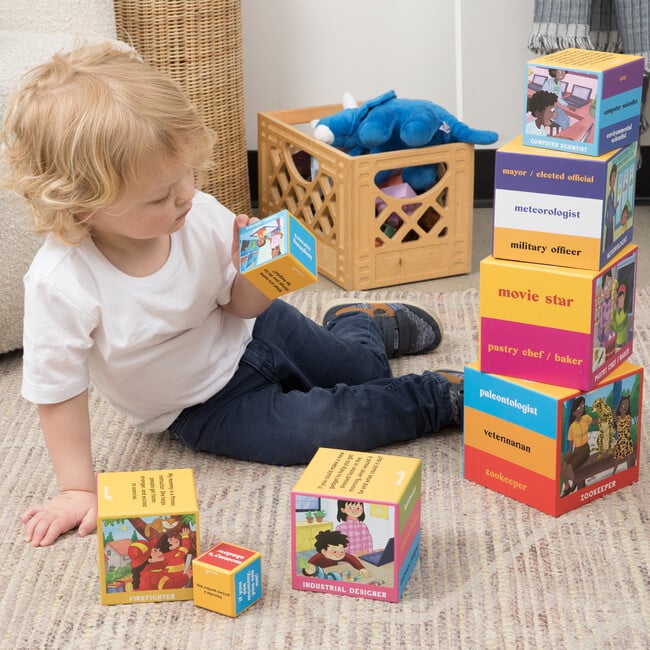 Mommy's Shadow, Inspiring Careers: 10 Stacking and Nesting Building Blocks for Toddlers - Blocks - 3