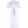 Women's Gen Dress, Blue/Green Gingham - Dresses - 1 - thumbnail