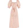 Women's Bonjour Dress, Peach Floral - Dresses - 1 - thumbnail