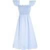 Women's Berrie Dress Hydrangea, Blue - Dresses - 1 - thumbnail