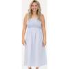 Women's  Grace Dress, Blue - Dresses - 2