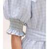 Women's Gen Dress, Blue/Green Gingham - Dresses - 7