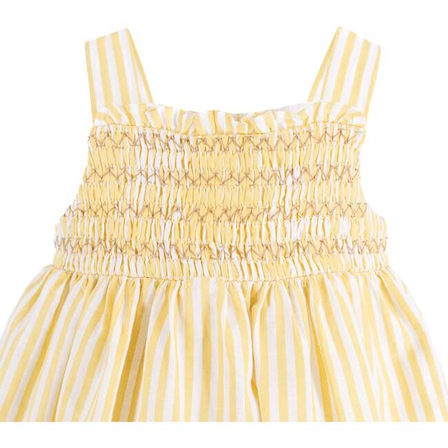 Sunflower Girl Dress, Yellow - Dresses - 3