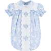 Hydrangea Girl Bubble, Blue - Onesies - 1 - thumbnail