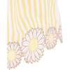 Sunflower Girl Dress, Yellow - Dresses - 5