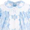 Hydrangea Girl Dress, Blue - Dresses - 2