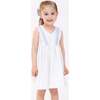 Harper Girl Dress, White - Dresses - 2