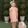 Peach Girl Dress, Orange - Dresses - 3