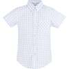 Gary Boy Button Down, Blue - Button Downs - 1 - thumbnail