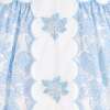 Hydrangea Girl Bubble, Blue - Onesies - 3