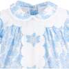 Hydrangea Girl Dress, Blue - Dresses - 6