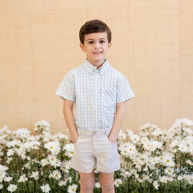 Gary Boy Button Down, Blue - Button Downs - 2