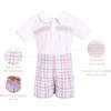 Chester Boy Set, Purple - Mixed Apparel Set - 5