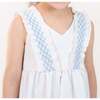 Harper Girl Dress, White - Dresses - 4