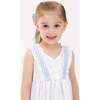 Harper Girl Dress, White - Dresses - 7