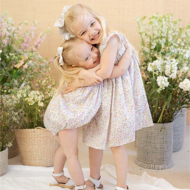 Marigold Girl Dress, Floral - Dresses - 7