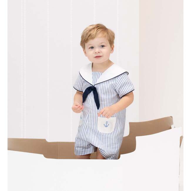 Anchor Boy Shortall, Blue - Mixed Apparel Set - 7