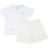 Gator Short Play Set, Toddler Boys, White Multi - Mixed Apparel Set - 1 - thumbnail