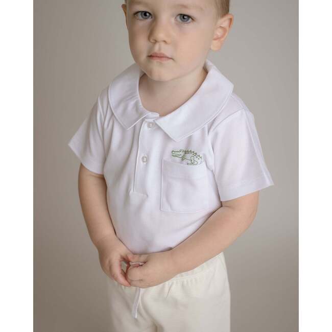 Gator Short Play Set, Toddler Boys, White Multi - Mixed Apparel Set - 4