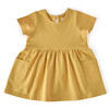 Playground Empire Waist 2-Pocket Dress, Soft Marigold - Dresses - 1 - thumbnail